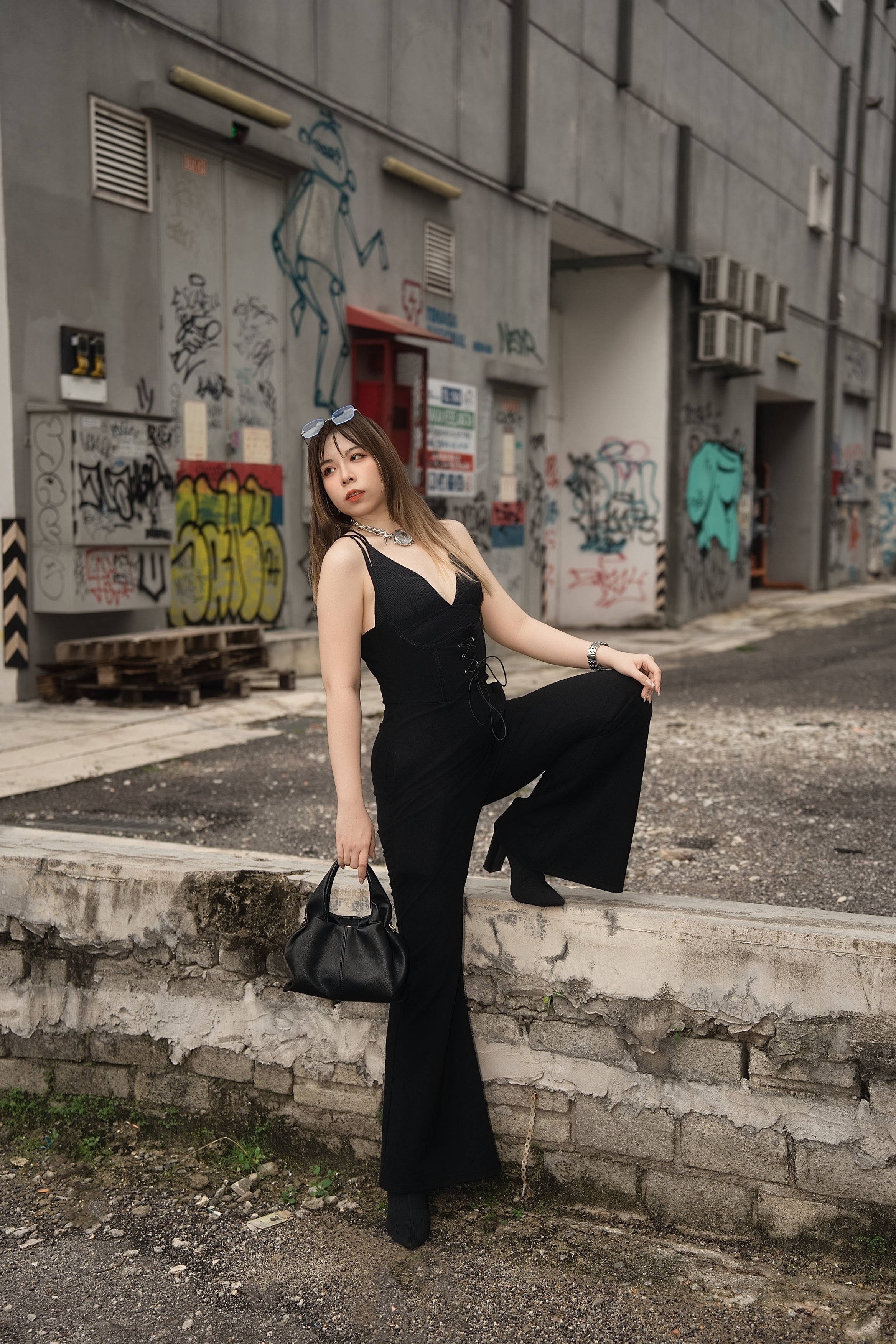 Taylor Corset Jumpsuit