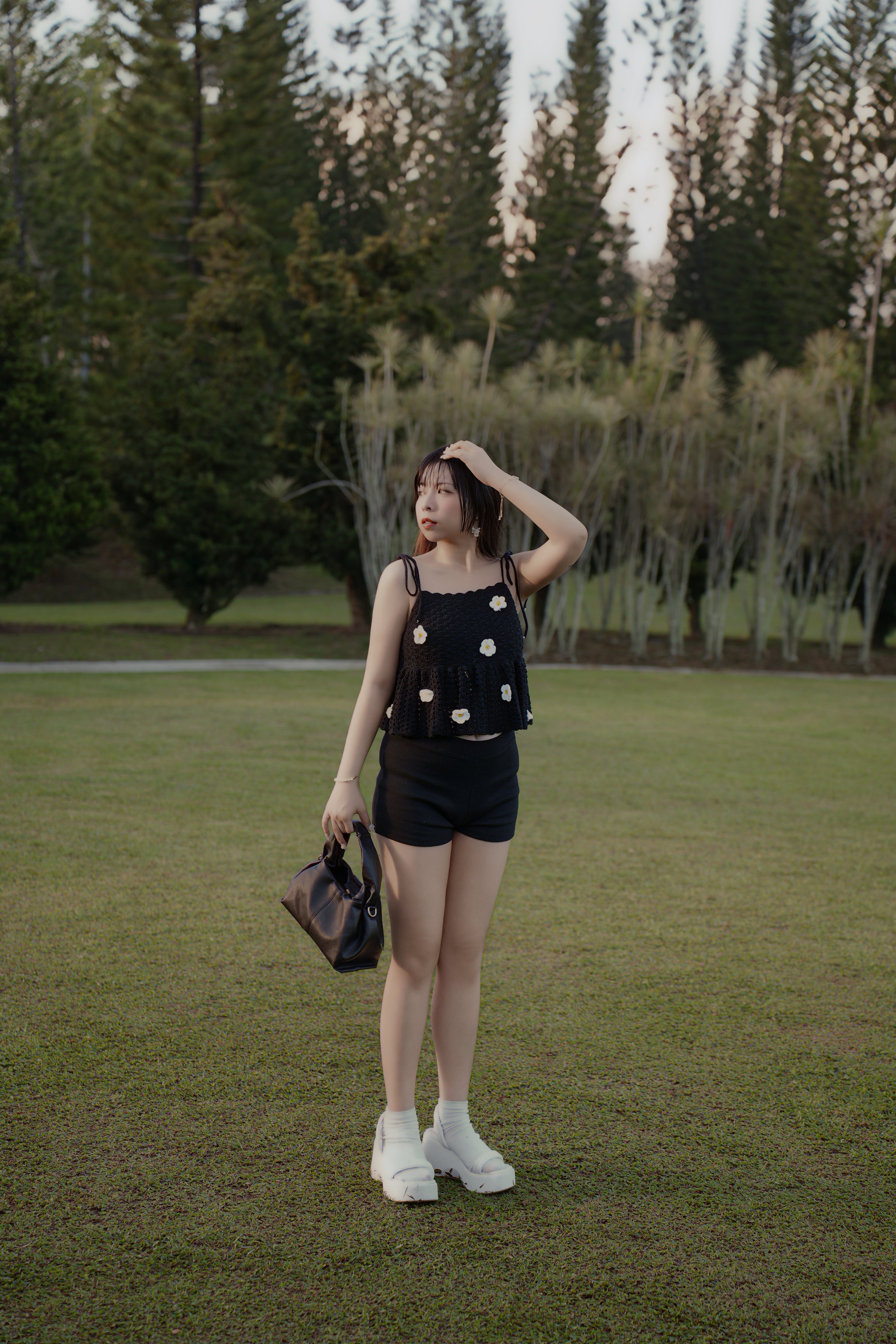 Madelyn Ruffle Backless Top