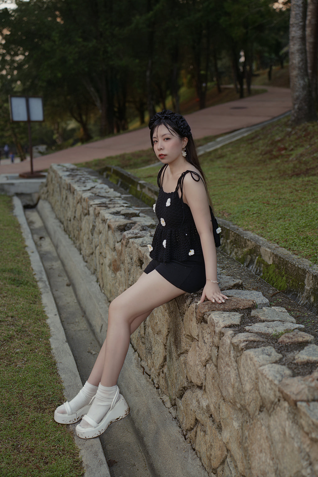 Madelyn Ruffle Backless Top