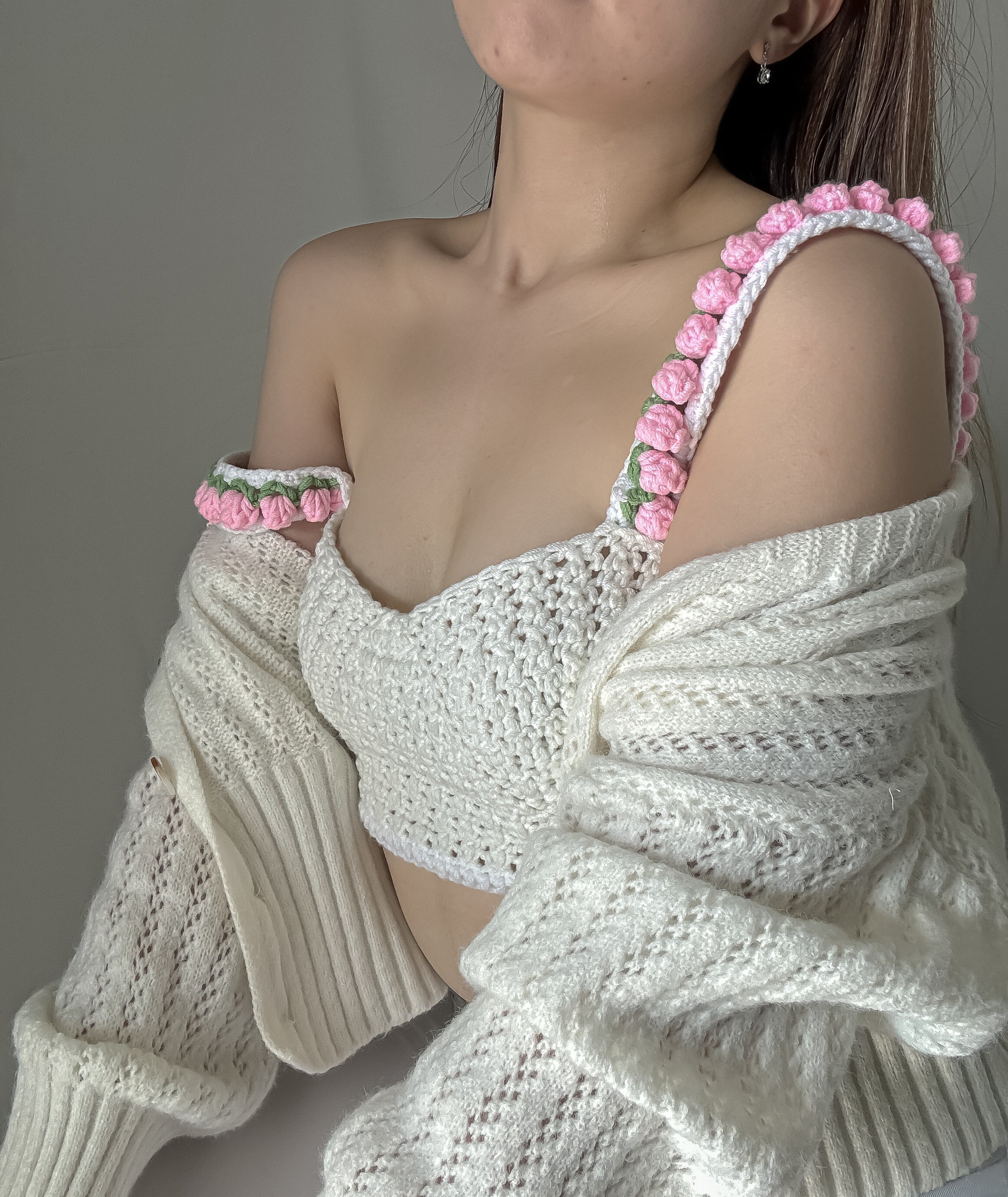 Audrey Tulip Crop Top