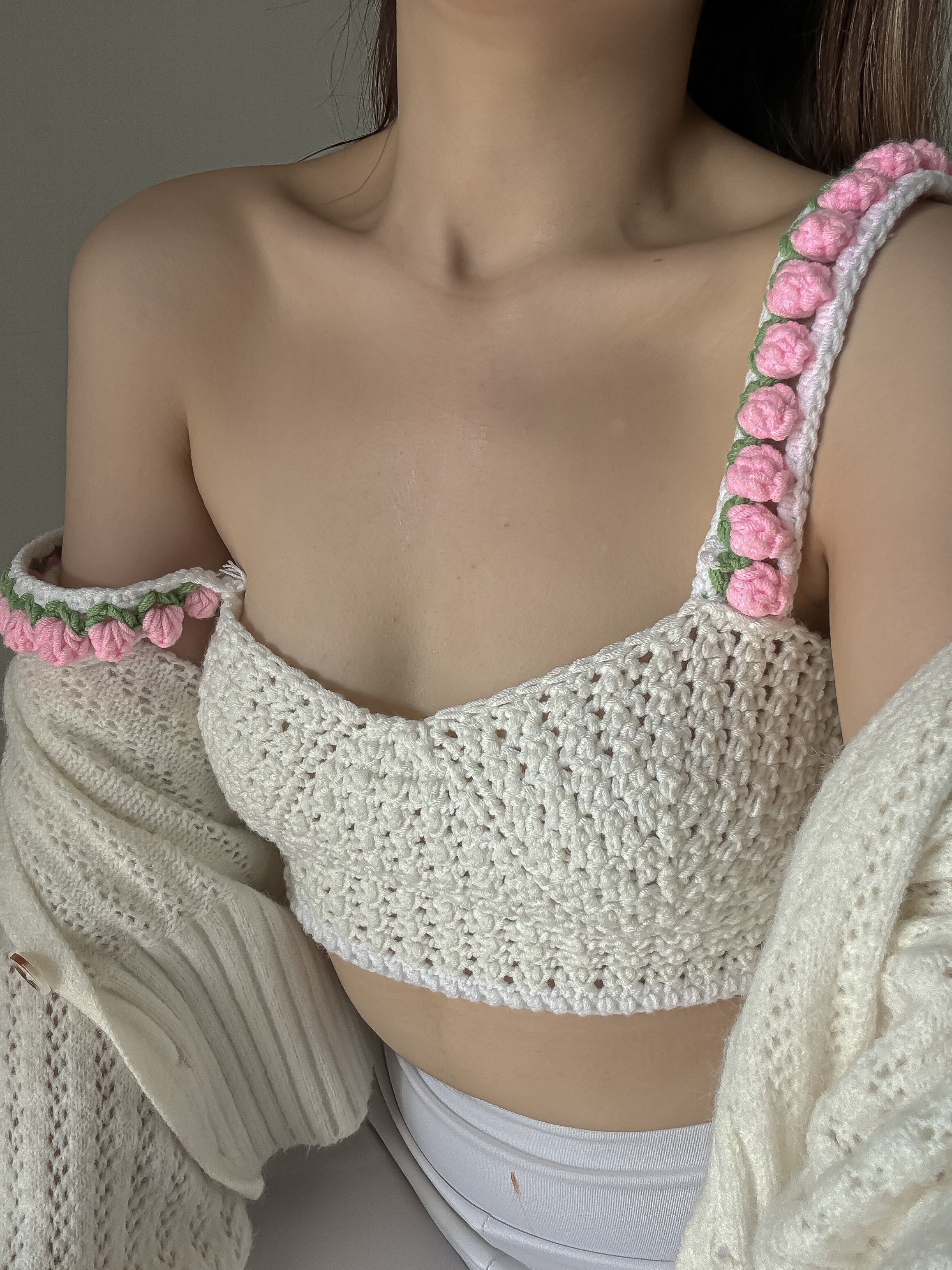 Audrey Tulip Crop Top