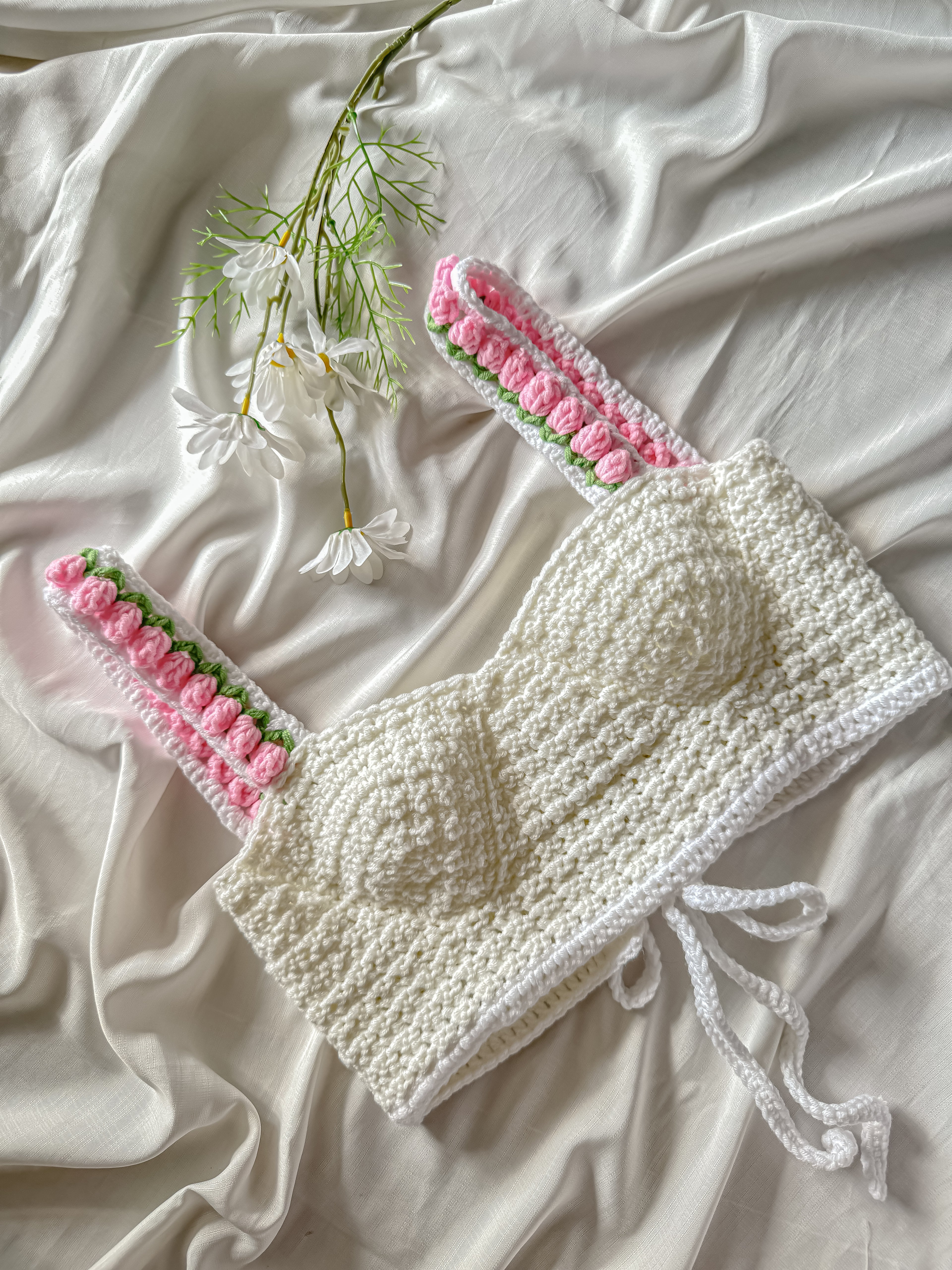 Audrey Tulip Crop Top