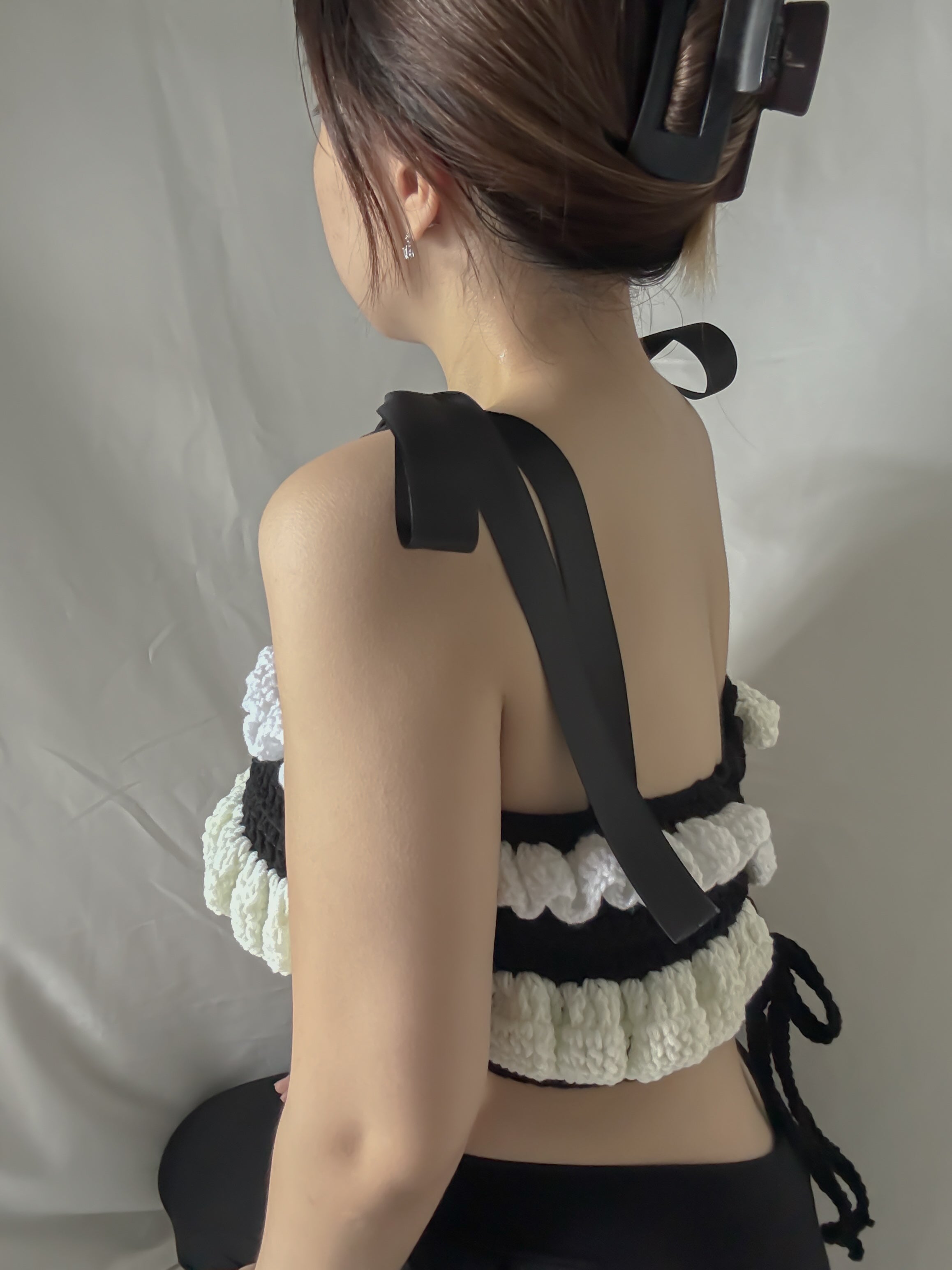 Ophelia Ruffle Crop Top