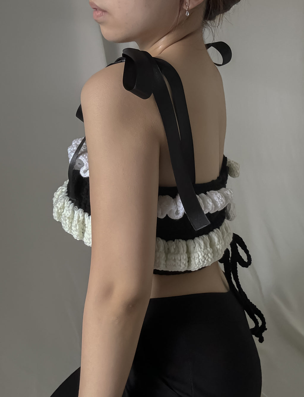 Ophelia Ruffle Crop Top
