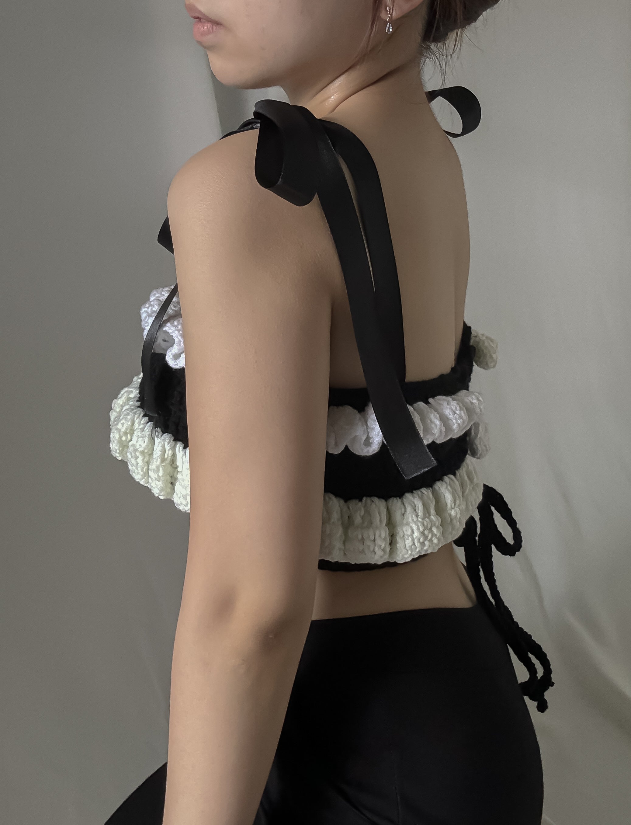Ophelia Ruffle Crop Top