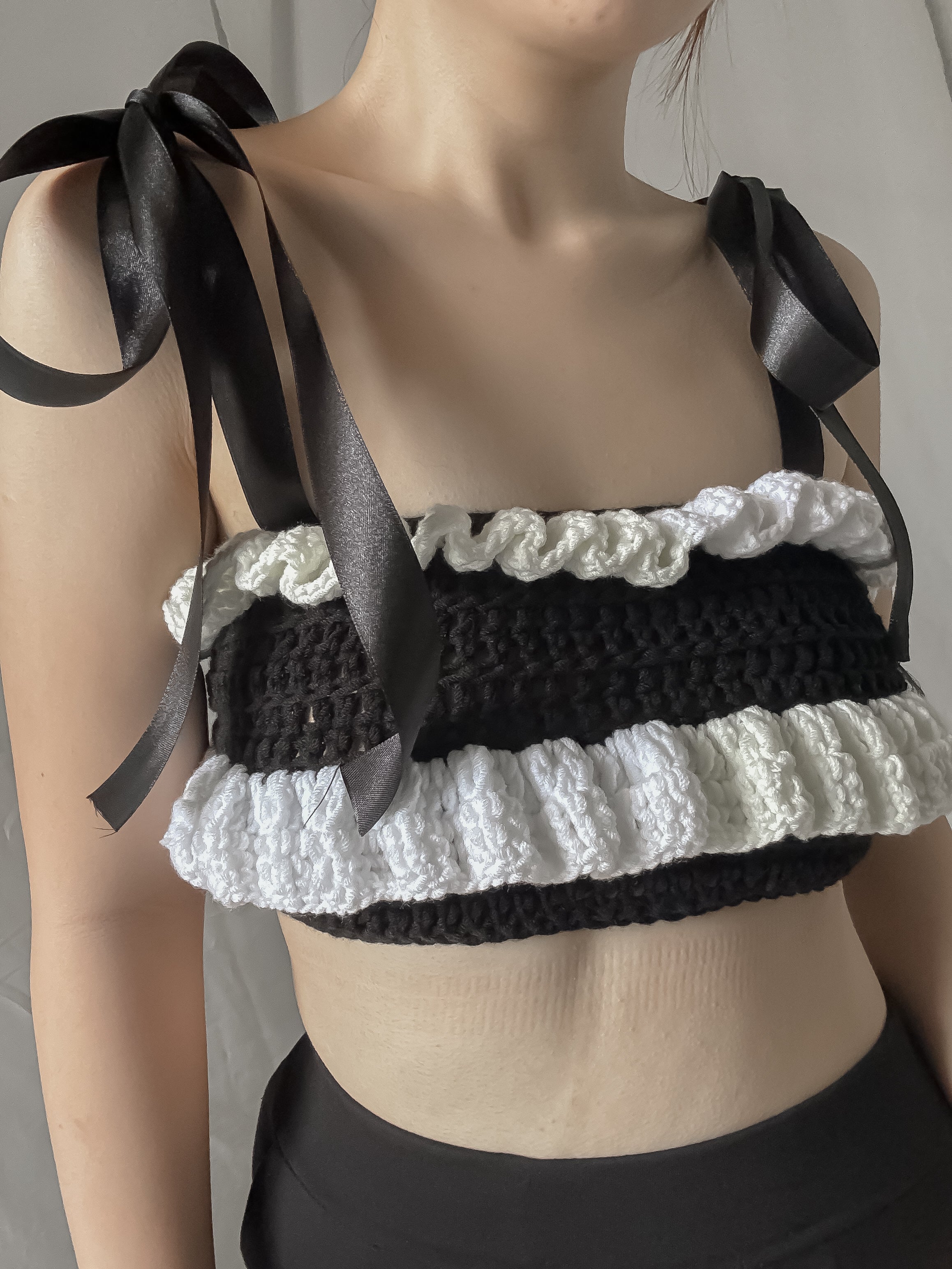 Ophelia Ruffle Crop Top