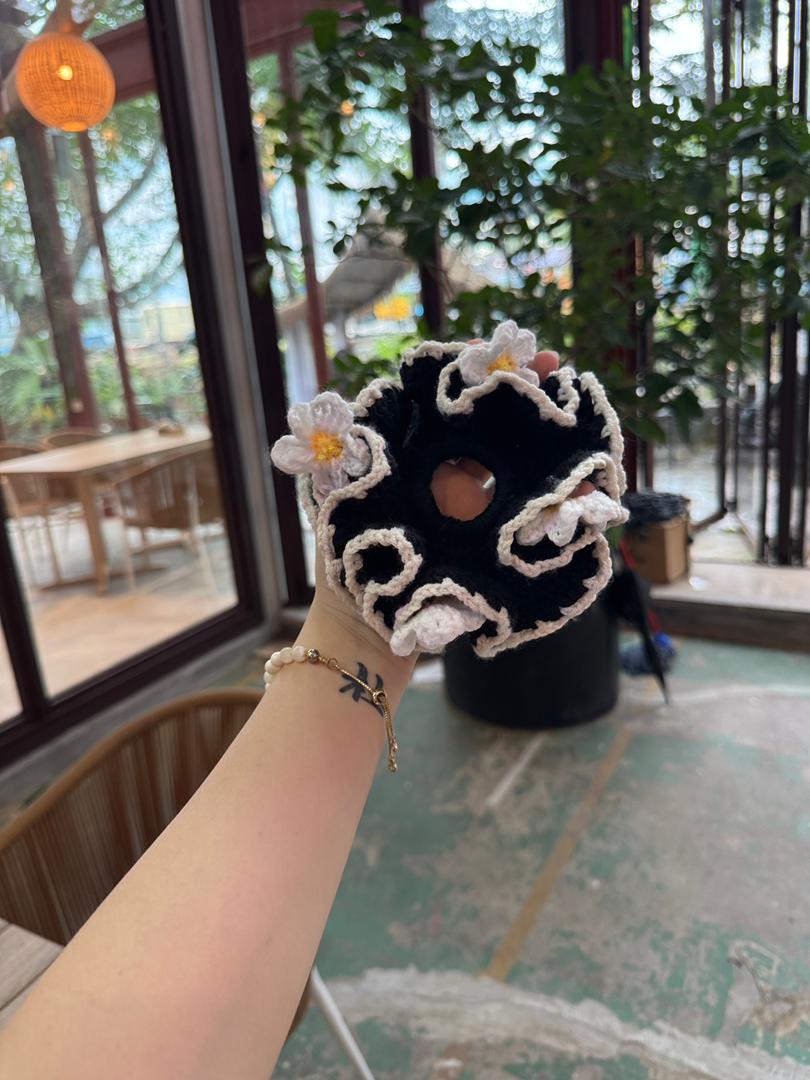 Lunar Bloom Scrunchies