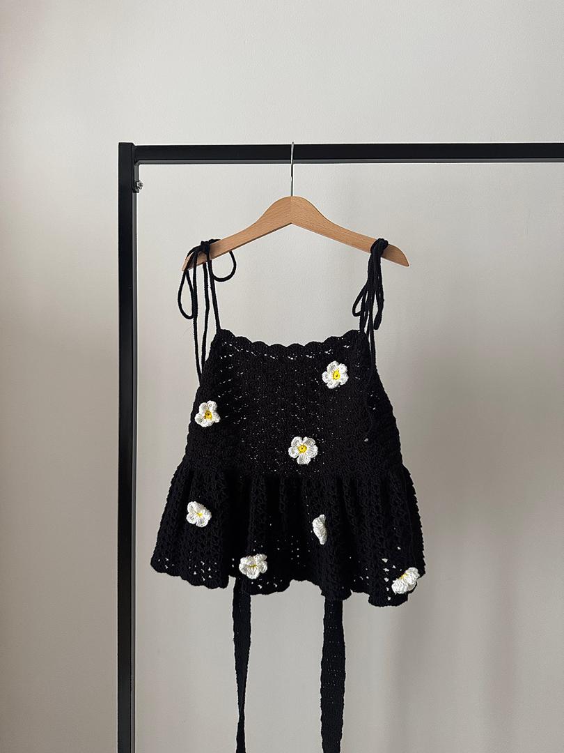 Madelyn Ruffle Backless Top