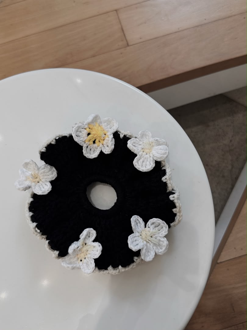 Lunar Bloom Scrunchies