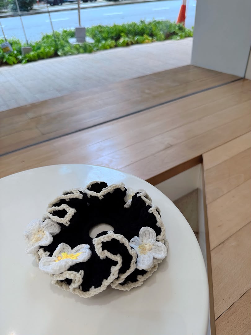Lunar Bloom Scrunchies