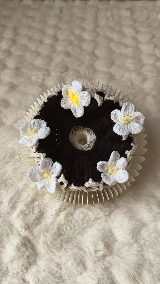 Lunar Bloom Scrunchies