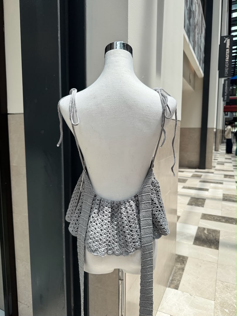 Madelyn Ruffle Backless Top - Limited Edition